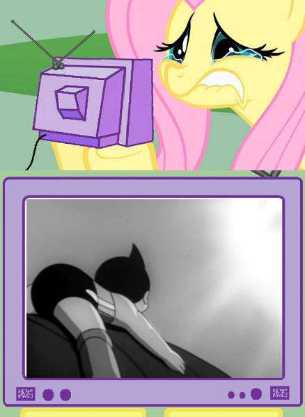 Fluttershy watches Astro Boy.jpg